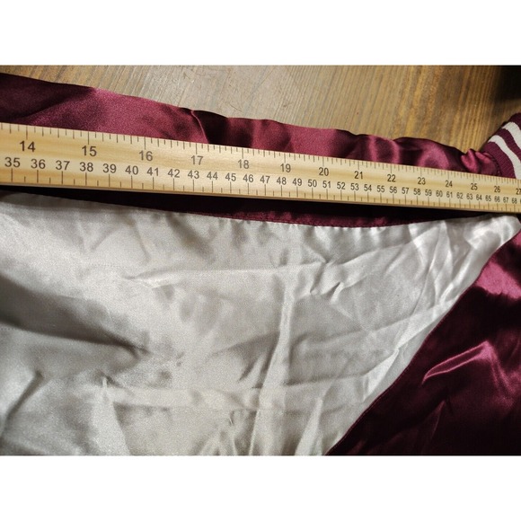 Vintage Japan Saku Embroidered Stain Bombers Jacket Gold Fish Size‎ Medium - Picture 11 of 12